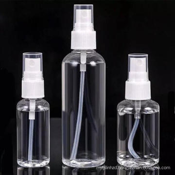 Empty Transparent 1 Oz 50ml 80ml 100ml 120ml 150ml Plastic Spray Bottles